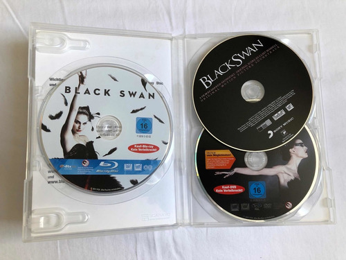 Cisne Negro Blu Ray Dvd E Trilha Sonora Ed Limitada Raro (Usado)