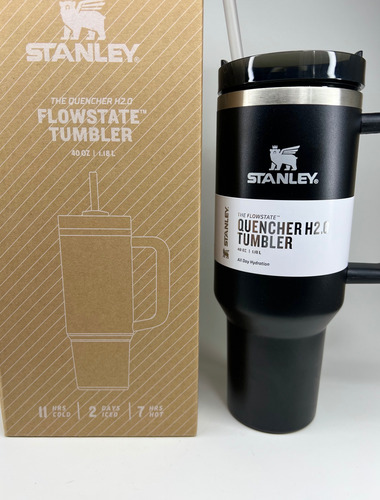 Vaso Termico Stanley Quencher 40oz Negro Lisa