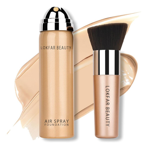 Lokfar Airbrush Foundation Spray, Set De Maquillaje En Spray