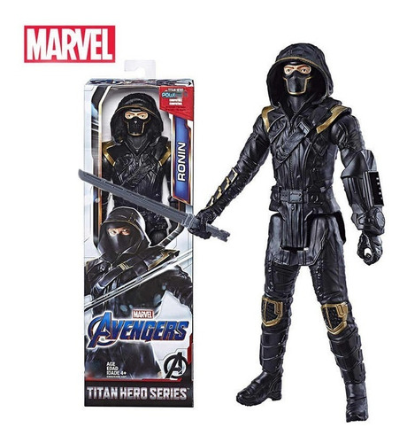 Figura De Acción Marvel Titan Hero Series Ronin +4