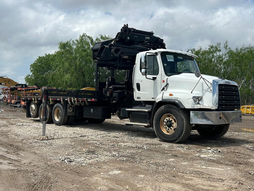 Camión Freightliner 114sd Con Grúa Hiab 322e-4 Hipro