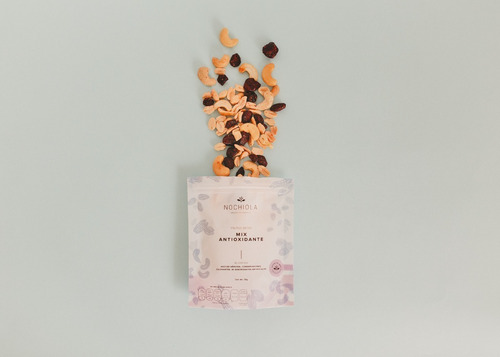 Mix Snack Antioxidante Nueces Y Arandano Enchilado 100g