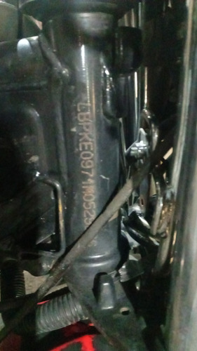 Motocicleta Negra Buenas Condiciones Afinada Con Balatas