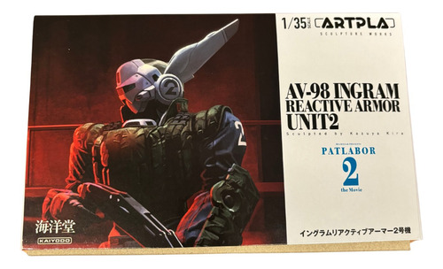 Patlabor Ingram 2 Reactive Armor Artpla Model Kit Kayodo