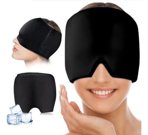 Gorro Gel Migraña Compresa Caliente Frio Alivio Dolor Cabeza