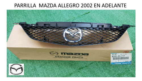 Parrilla Mazda Allegro 2002 En Adelante 