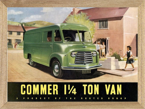 Camiones Commer , Cuadro, Poster    E238