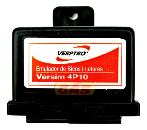 Imagem 2 de 6 de Emulador 4 Bicos Com Chicote Conectores Verptro Versim 4 Gnv
