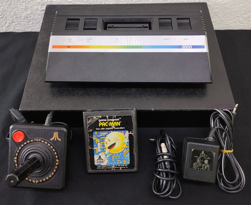 Consola Atari 2600 Jr + Control + Cables + Juego Original 