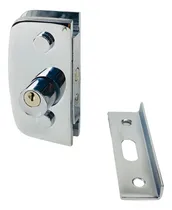 Comprar Fechadura 1520 + Contra Fechadura 1504a Porta De Vidro Abrir