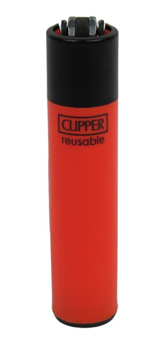 Isqueiro Clipper Maxi Recarregável Colorido Unidade