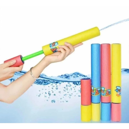 Tubo Lanza Agua Pistola Lanza Agua Piscina Playa 58cm