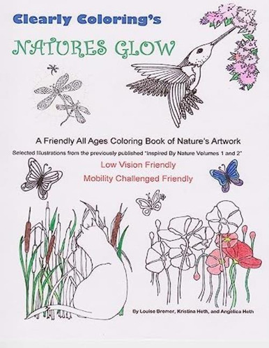 Clearly Coloringøs Natures Glow: A Friendly All Ages Coloring Book Of Natureøs Artwork, De Heth, Kristina. Editorial Createspace Independent Publishing Platform, Tapa Dura En Inglés