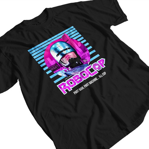 Imagen 3 de 6 de Remera Algodón Robocop 8