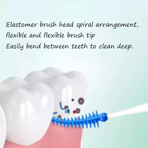 A 400 Peças De Palitos De Dente De Silicone Macio Para