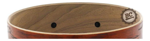 Caixa Pork Pie Walnut Oak 13x7¨ Red Stain Finish