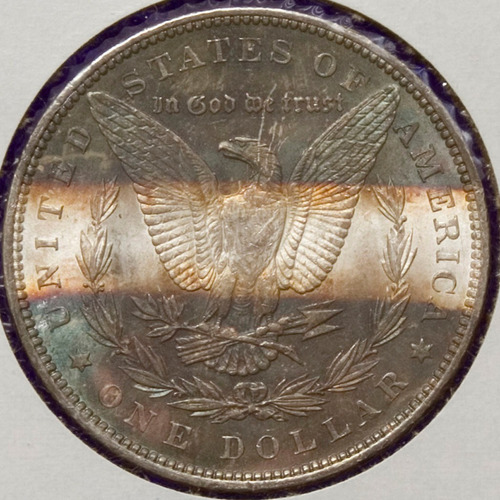 1888 P Un Dólar Morgan Ms+++ Pl Moneda Monstruo Super Escasa