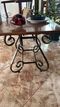 Comprar Mesas De Madera Y Hierro Forjado Para Sala O Comedor