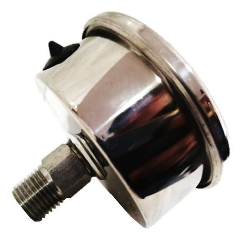 Imagen 3 de 4 de Manometro Glicerina 0a60 Psi Conex Trasera Caratula 2.5 PuLG