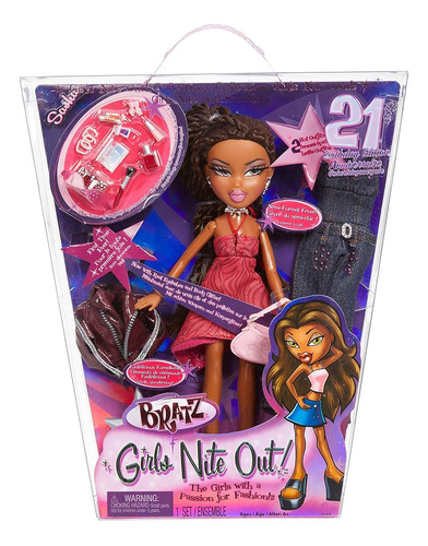 Bratz Girls Nite Out 21st Birthday Edition Fashion Doll Sash