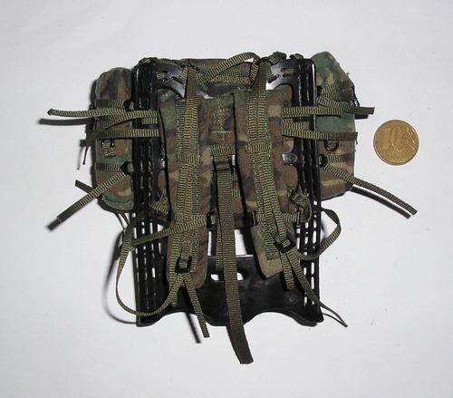 Acessório #126 Mochila Miniatura P/ Boneco Escala 1/6