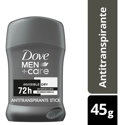Desodorante Dove Men + Care Barra Invisible Dry Pack X 3