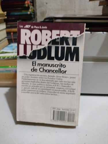El Manuscrito De Chancellor Robert Ludlum S21 (Usado)