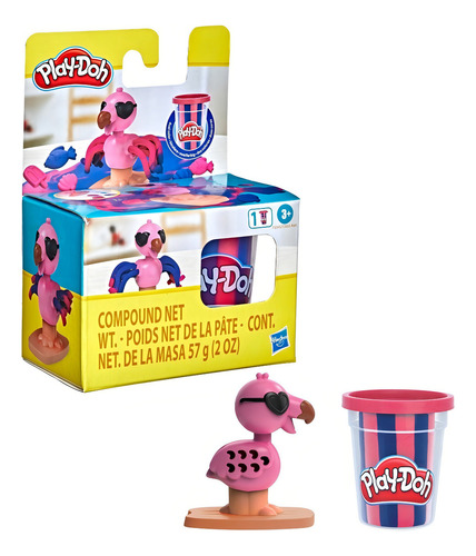 Play Doh Amigos De La Playa (sun Fun Pal) - Surtidos Hasbro Color Rosado Y Violeta
