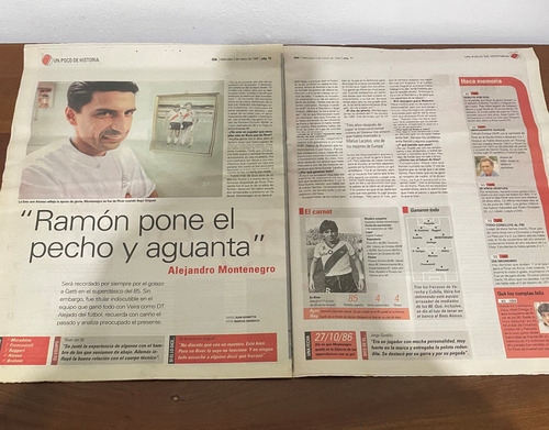 Diario Ole Revista Suple River Plate 3/3/1999 Gatti Labruna (Usado)