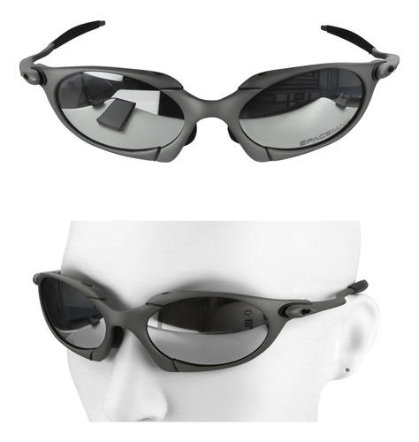 Oculos Sol Lupa Metal Mandrake Proteção Uv Juliet Case