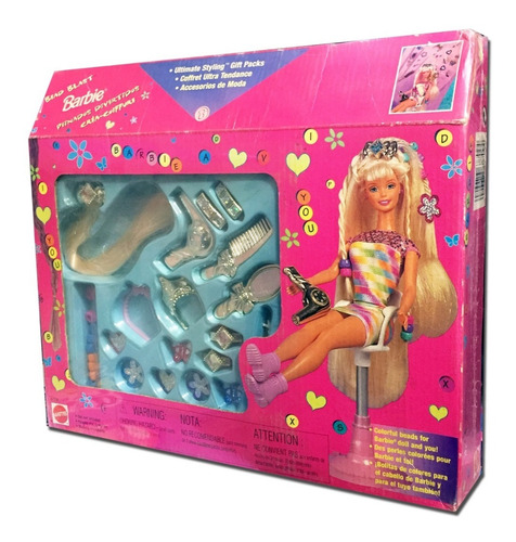 Barbie Peinados Divertidos, Accesorios De Moda 1997