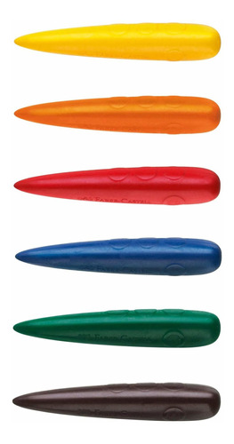 Faber-castell Crayons Finger-shaped Para Edad Entre