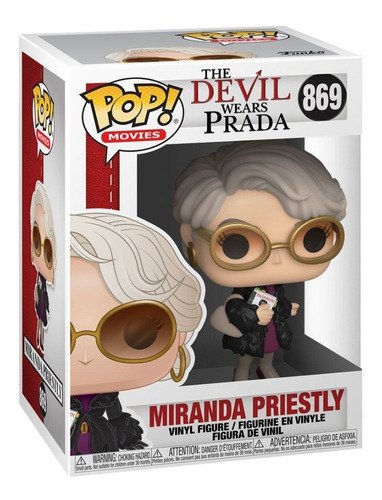 Boneco Funko Pop Diabo Veste Prada Miranda Priestly 869