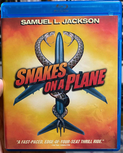Blu-ray Snakes On A Plane / Serpientes A Bordo