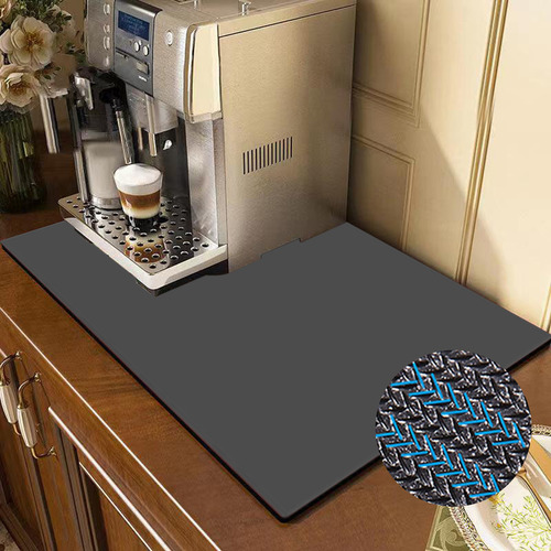 Alfombrilla Absorbente Para Máquina De Café, De Secado, Anti