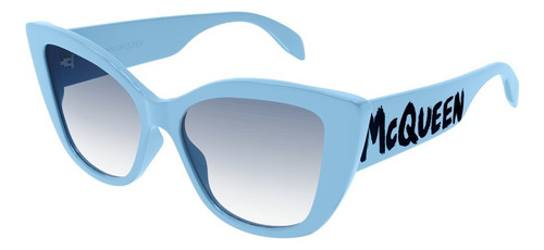 Lentes De Sol Alexander Mcqueen Cat Eye Am0347s Mujer