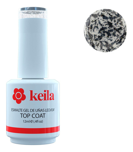 Esmalte Semipermanente Topcoat Diamond Para Uñas #3 Keila Color Diamond # 3