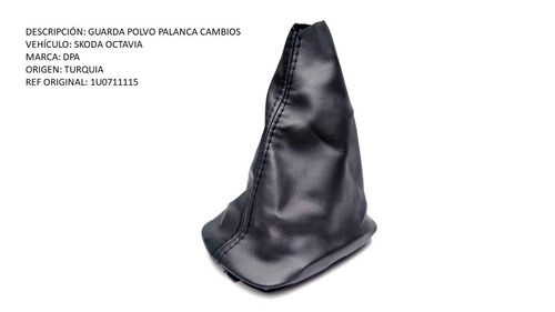 Guarda Polvo Palanca Cambios Skoda Octavia