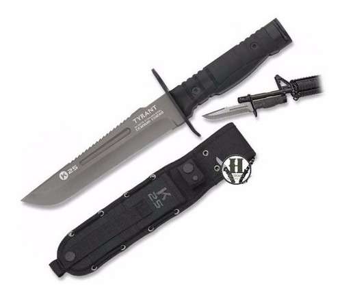 Cuchillo Tactico K25 32175 Tyrant Titanium Coated Bayoneta