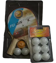 Comprar Set 2 Raquetas De Ping Pong Con 9 Pelotas