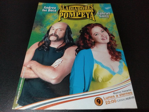 (pc093) Publicidad Tv Gladiadores De Pompeya * 2006 (Usado)