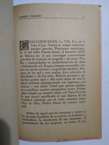De Chalchihuecan A México 1970 Historia De Veracruz (Usado)