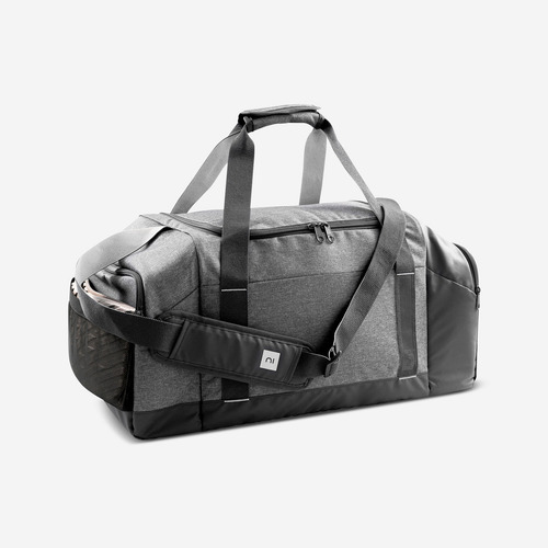 Maleta Deportiva Negra Con Gris De 55 L Academic Kipsta