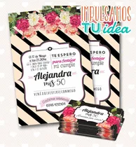 Comprar Cumple 50 Invitación - Tarjeta Cumple 50 Años