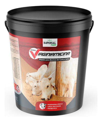 Virginiamicina + Monensina Promotor De Engorda Em Pó 20 Kg