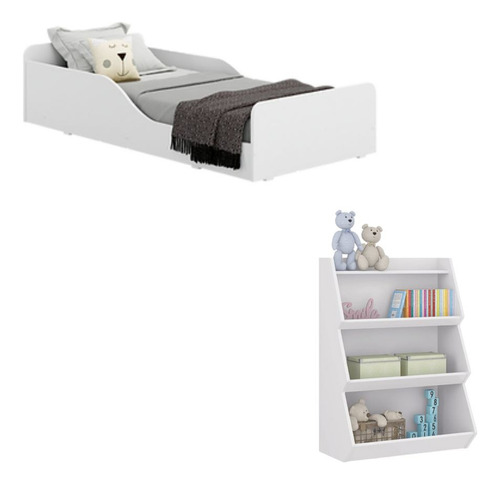 Mini Cama Niña/niño + Organizador Zig Zag