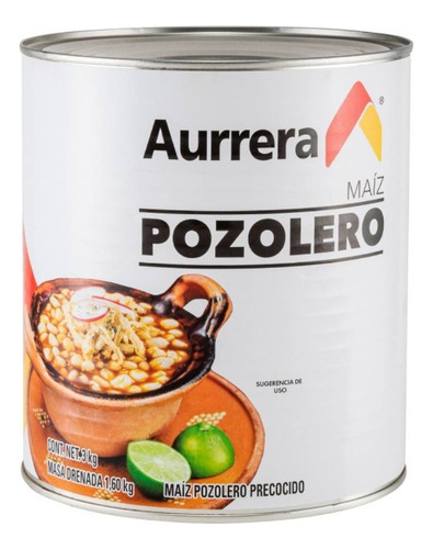 Maíz Pozolero Aurrera 3 Kg
