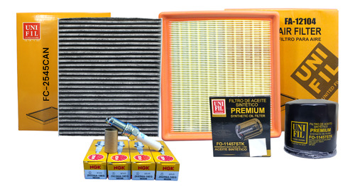 Kit Afinación Para Seat Ibiza 1.6l Mpi 16-18 Bujía 3 Filtros