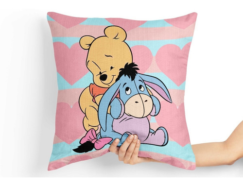 Souvenir 5 Almohadas 25x25 Cm Compatible Con Winie Pooh