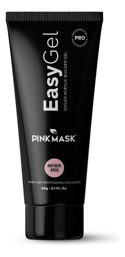 Easy Gel Pink Mask Polygel 60g Construcción Uñas